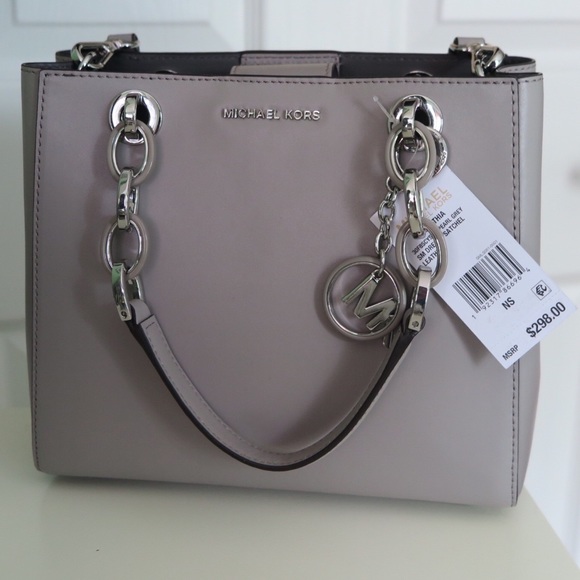 michael kors cynthia dressy satchel